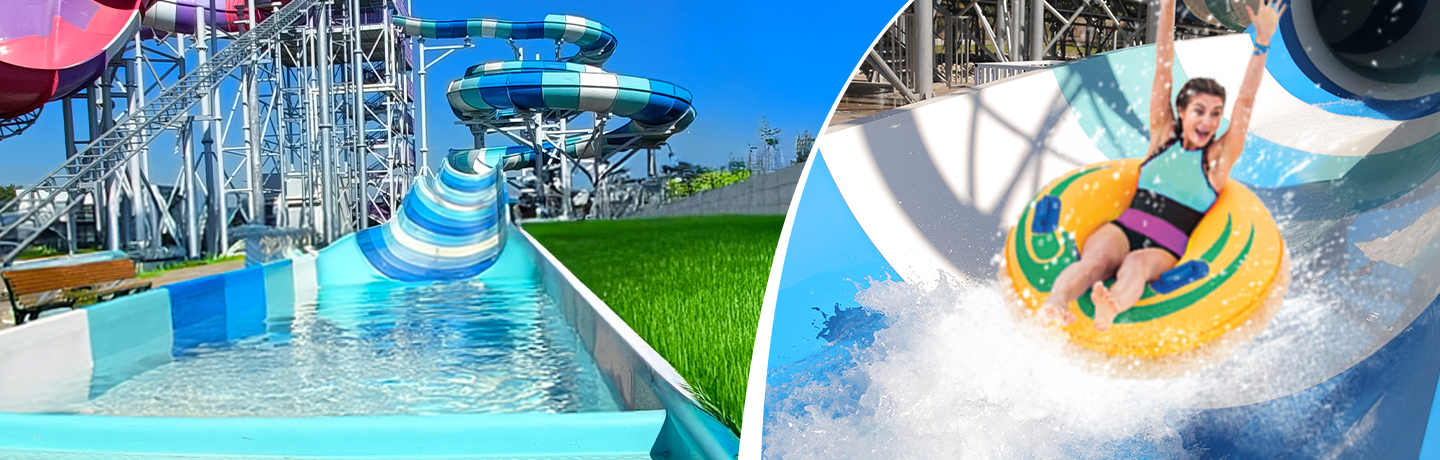 Aqua Rush| Aquamagicaa water park banner