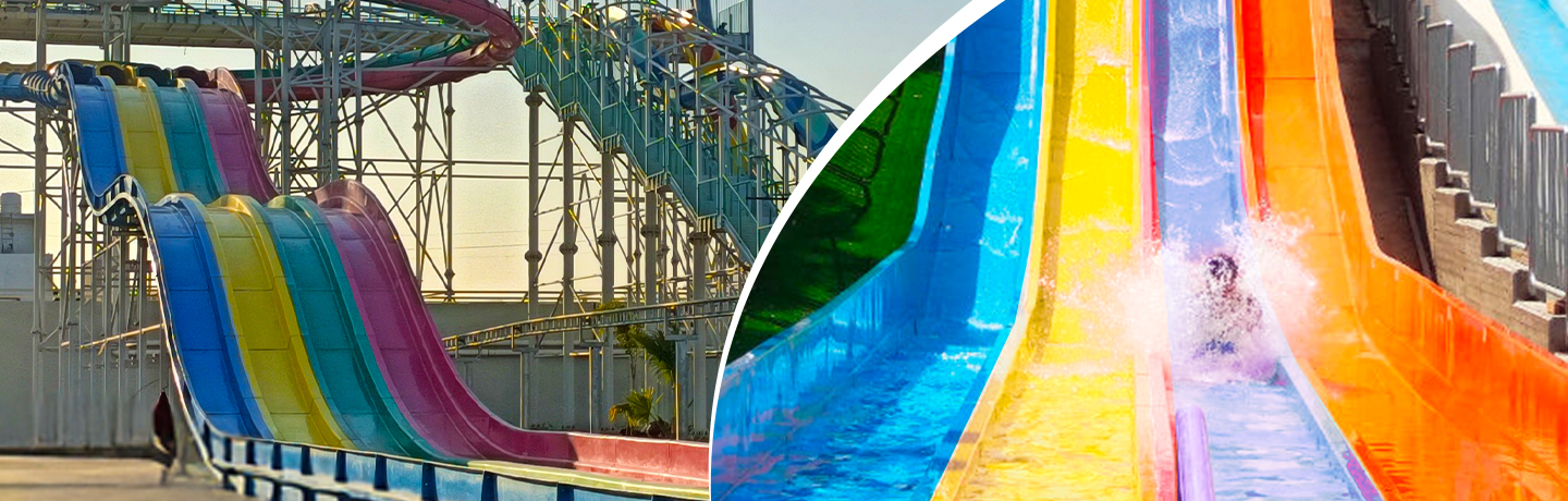 Black Hole | Aquamagicaa water park banner