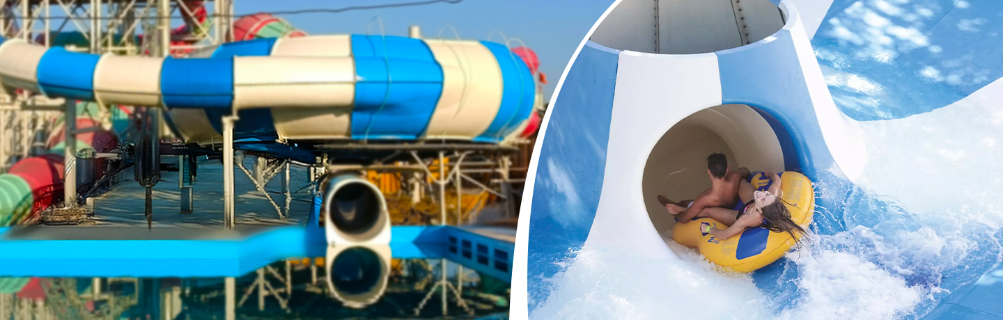 Black Hole | Aquamagicaa water park banner