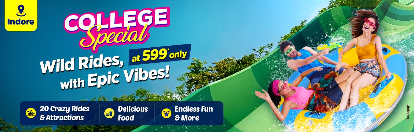 aqua Imagicaa indore college price | aqua Imagicaa indore college ticket price  banner