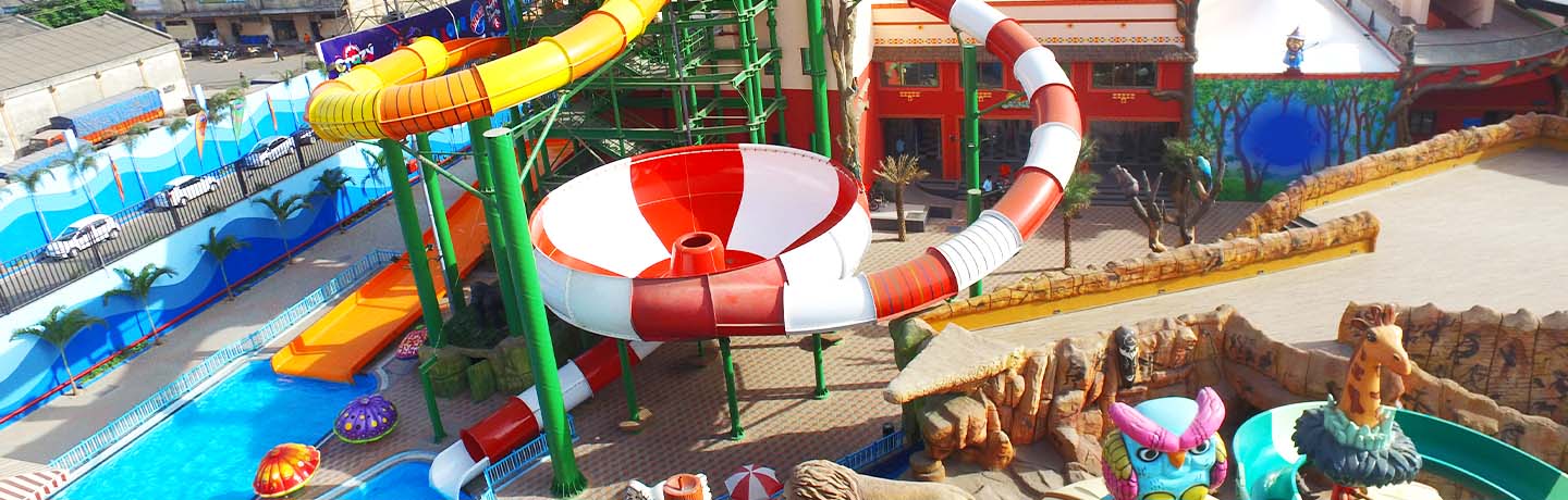 Jungle Boat | Aquamagicaa water park banner